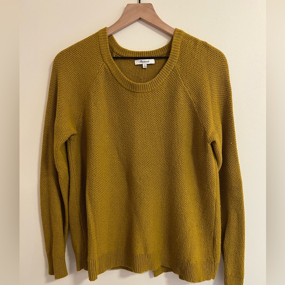 Madewell Mustard Sweater